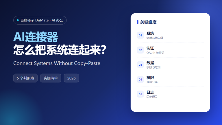 AI连接器 featured image: connect systems without copy-paste