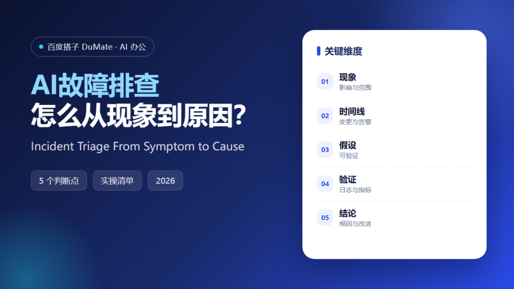 AI故障排查 featured illustration